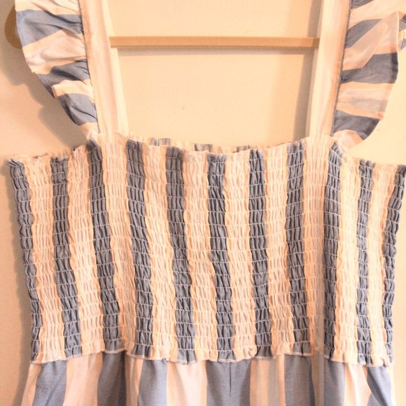 ASOS DESIGN shirred frill sleeve jumpsuit - Picture 3 of 5